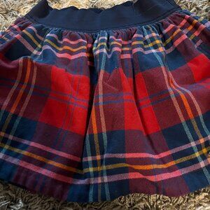 Hollister California Plaid-Colored Skirt Girls Size Small